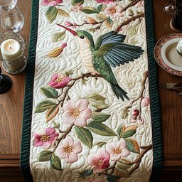 Whimsy Bloom Table Runner - Made to Order TABLE928