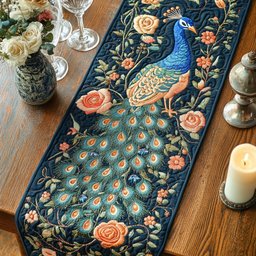 Twilight Plumage Table Runner - Made to Order TABLE928