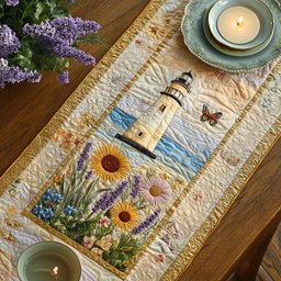 Watchful Light Table Runner - Made to Order TABLE928