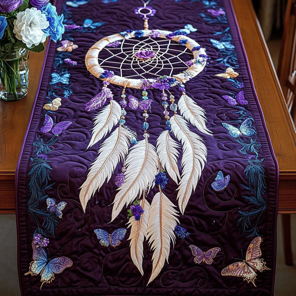 Twilight Feathers Table Runner - Made to Order TABLE928