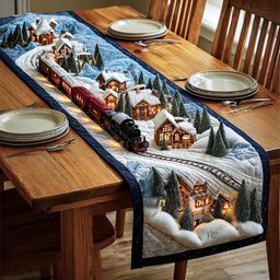 Whispering Pines Night Table Runner - Made to Order TABLE928