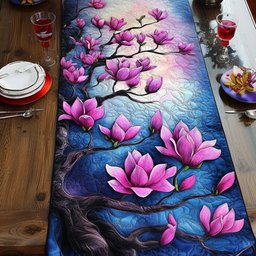 Twilight Petals Table Runner - Made to Order TABLE928