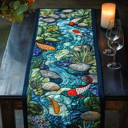Water Harmony Table Runner - Made to Order TABLE928