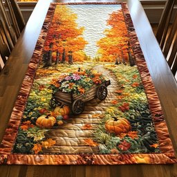 Whimsy Pumpkin Table Runner - Made to Order TABLE928