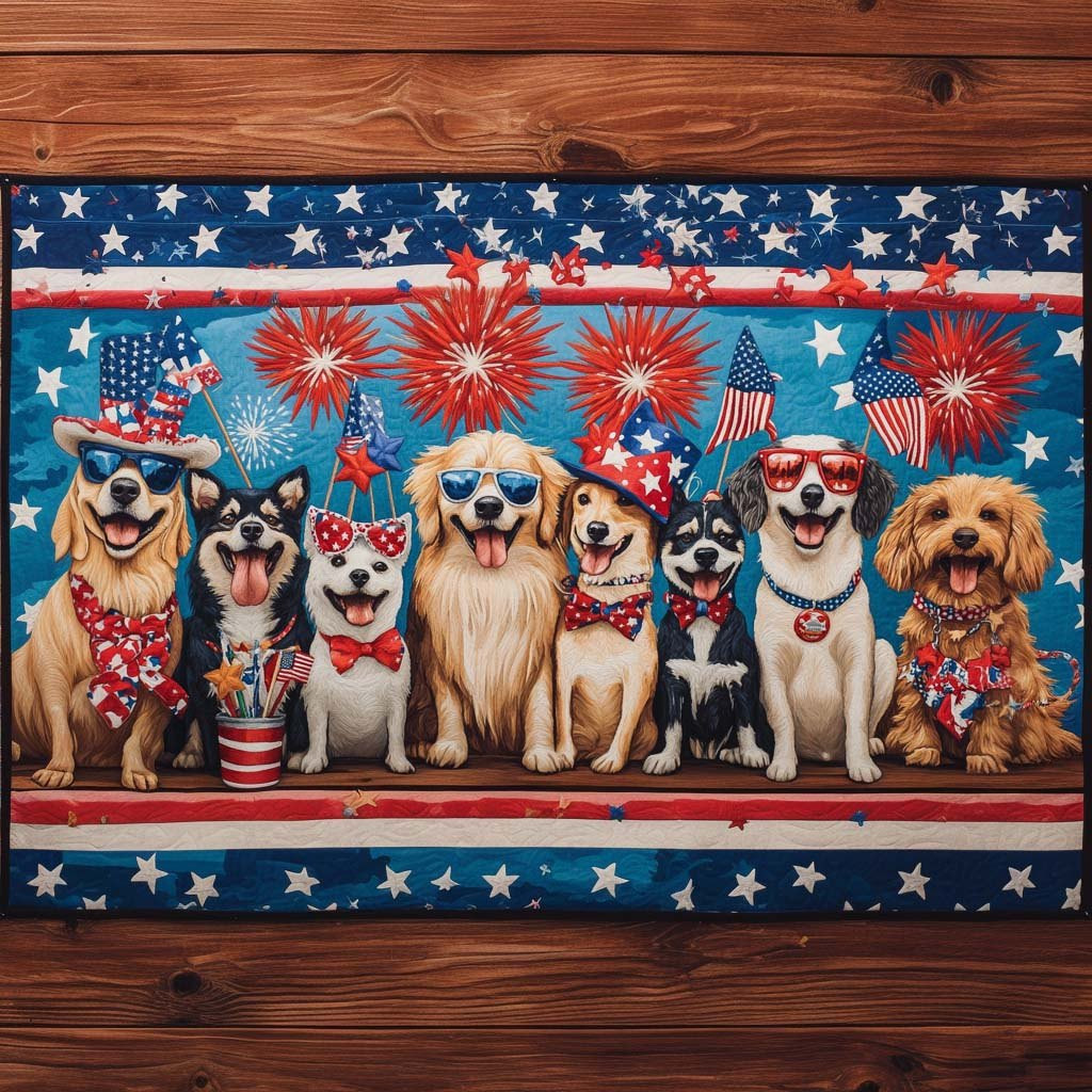 Usa Pawty Table Runner - Made to Order TABLE928