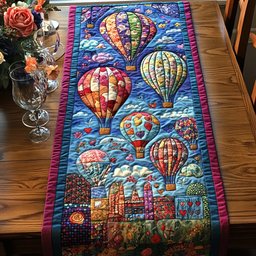Vintage Voyage Table Runner - Made to Order TABLE928