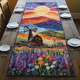 Turning Winds Table Runner - Made to Order TABLE928