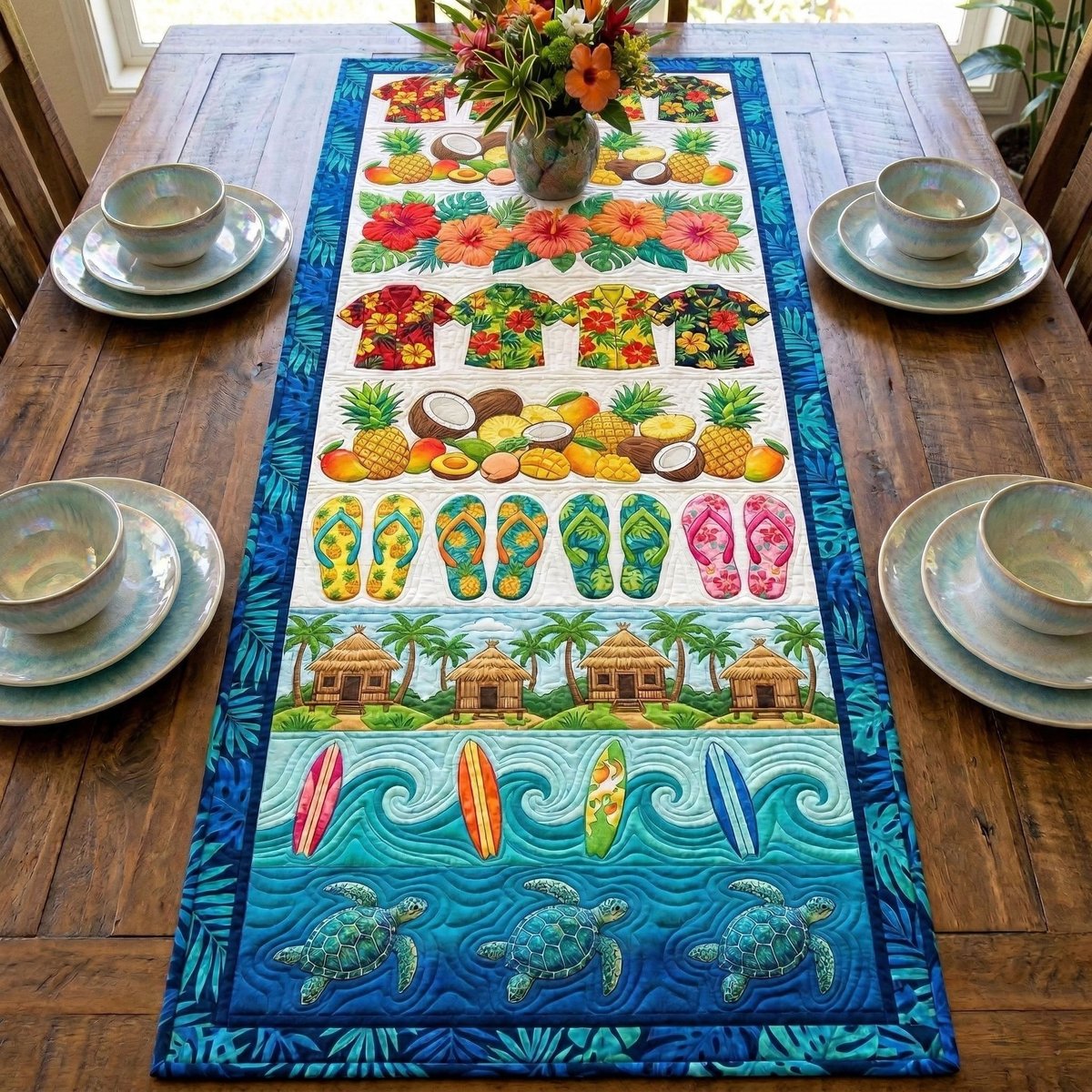 Tropical Memories Table Runner - Made to Order TABLE928