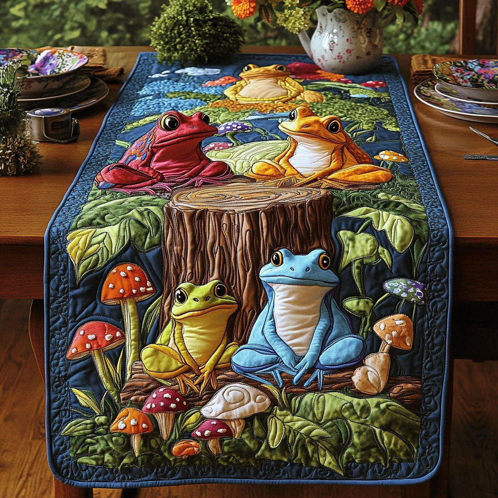 Toadstool Wonderland Table Runner - Made to Order TABLE928