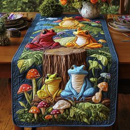Toadstool Wonderland Table Runner - Made to Order TABLE928