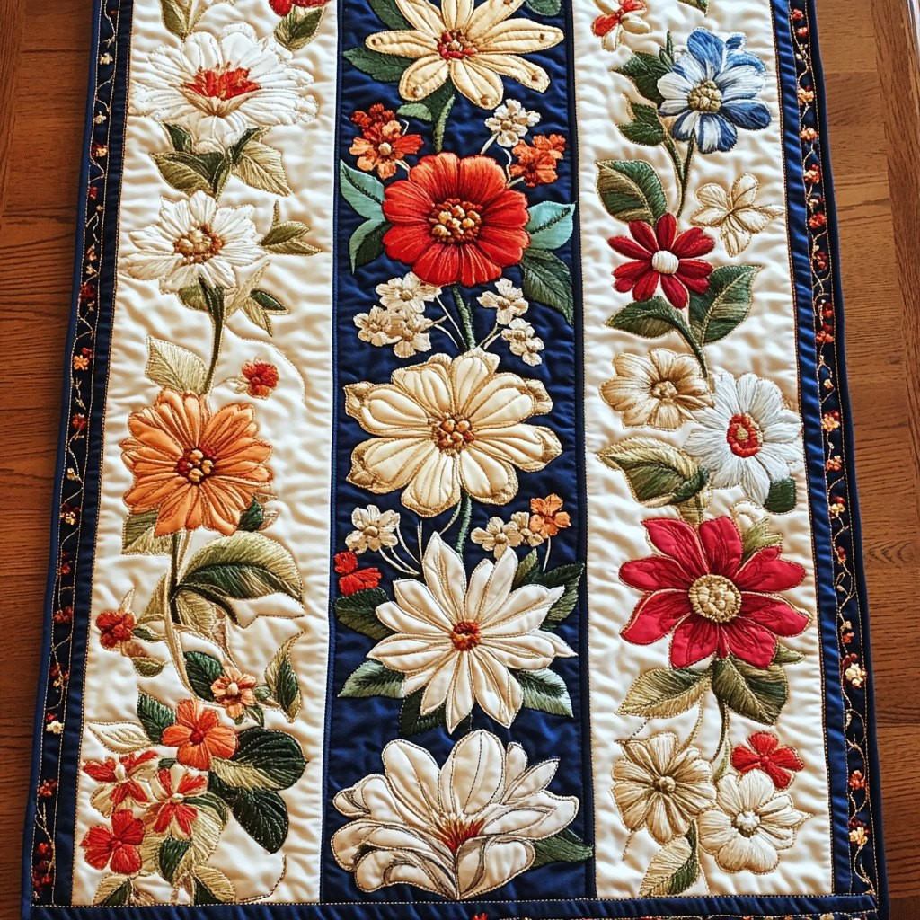 Sweet Bloom Table Runner - Made to Order TABLE928