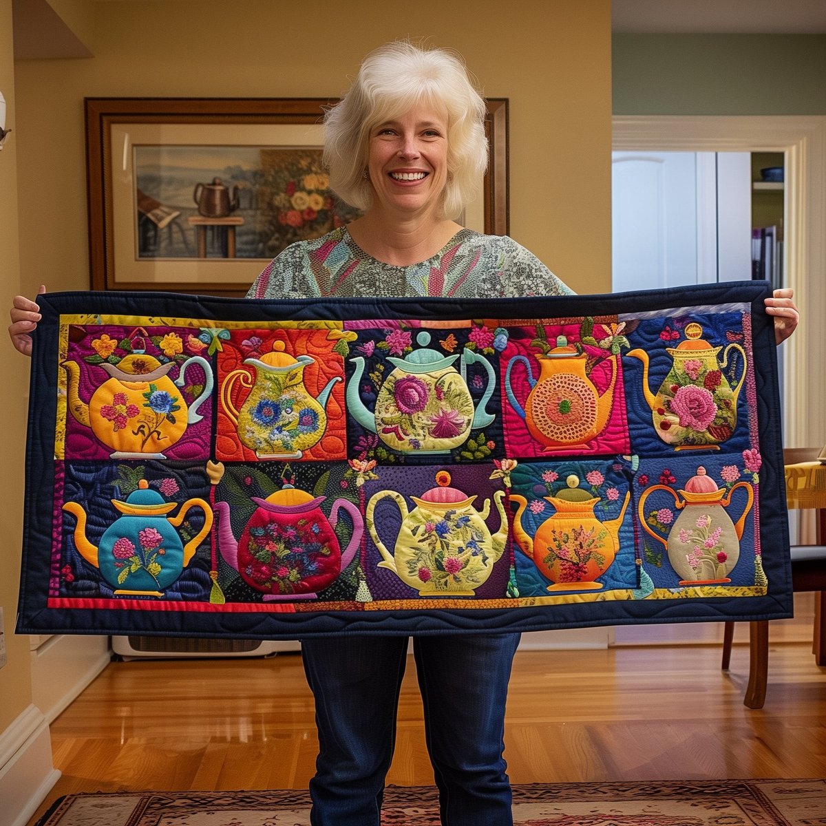 Tea Time Table Runner - Made to Order TABLE928