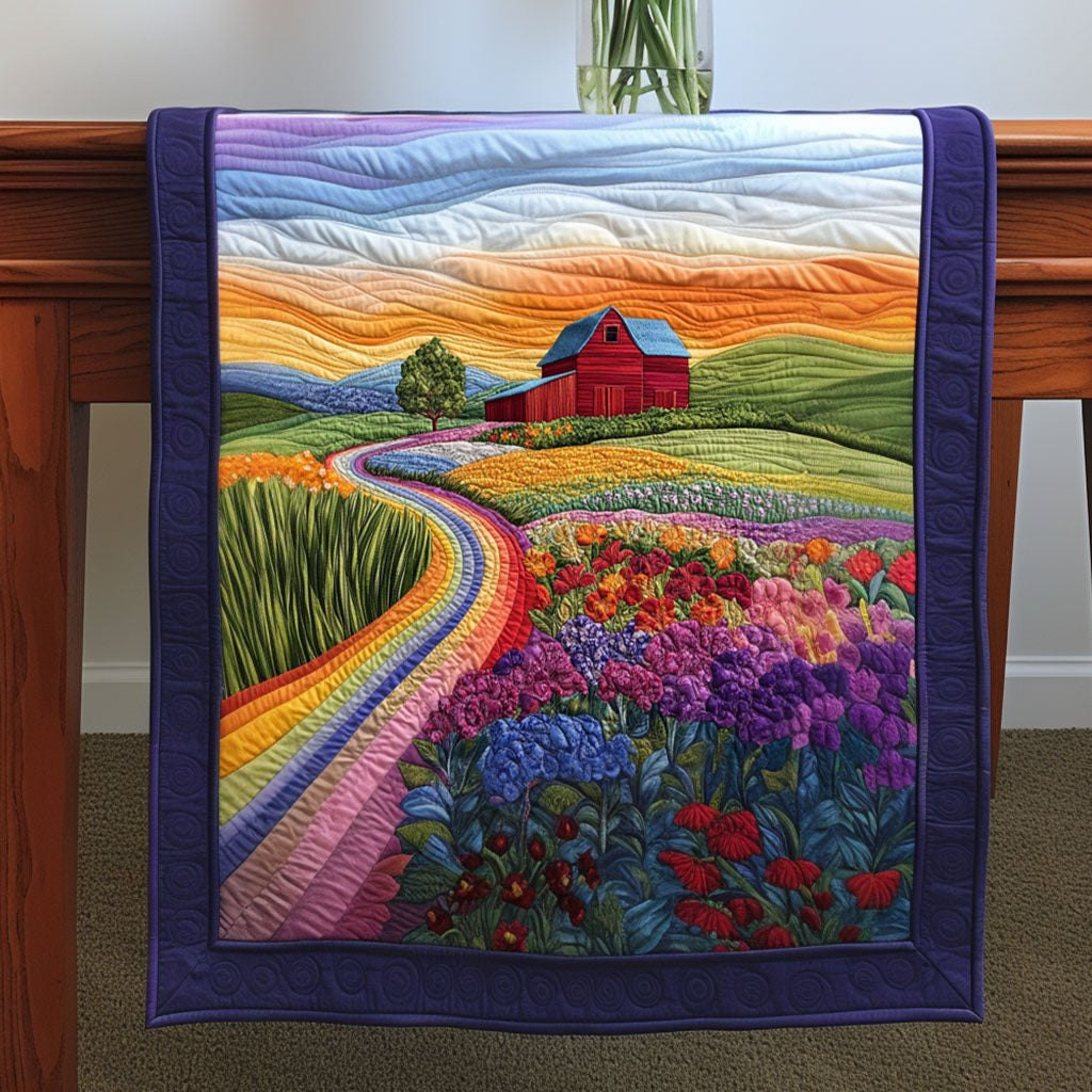 Sunset Barn Path Table Runner - Made to Order TABLE928