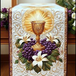 Sunlit Chalice Table Runner - Made to Order TABLE928