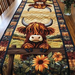 Sunset Cows Table Runner - Made to Order TABLE928