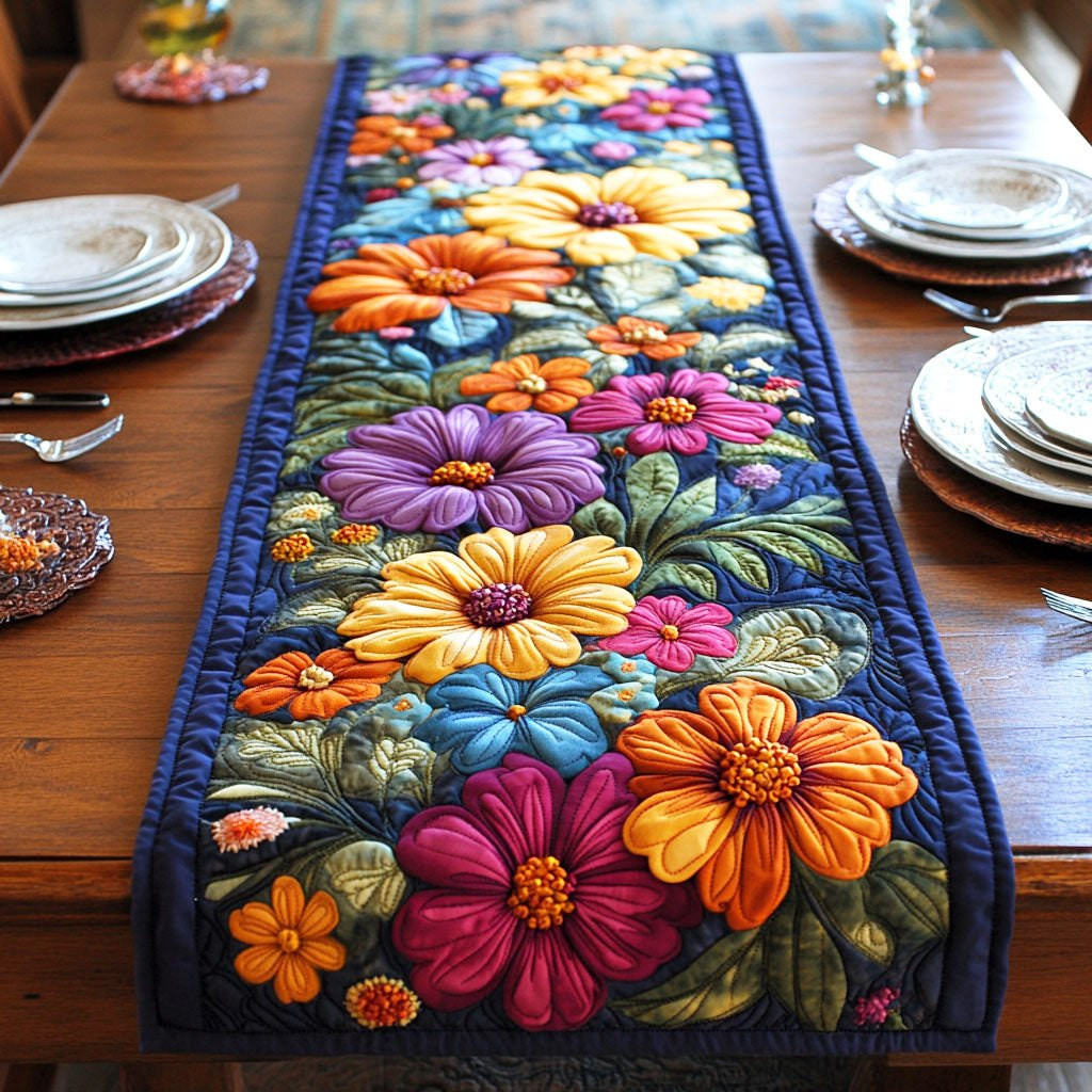 Sunset Daisy Glow Table Runner - Made to Order TABLE928
