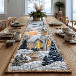 Sunset Light and Hope Table Runner - Made to Order TABLE928