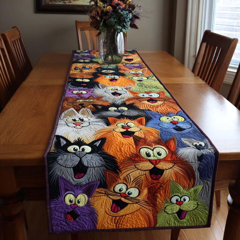 Sleepy Tails Table Runner - Made to Order TABLE928