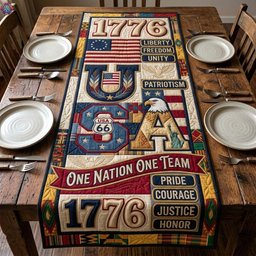 Star Union Table Runner - Made to Order TABLE928