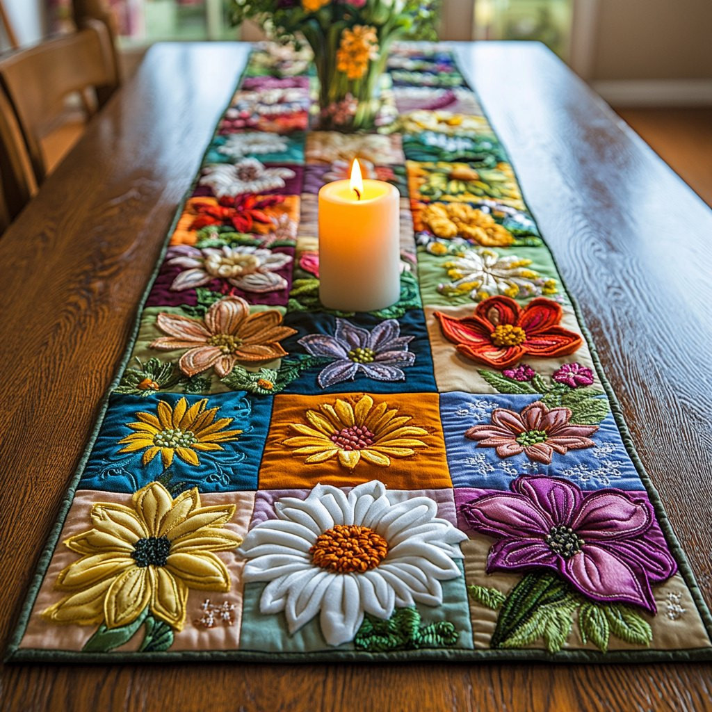 Springtime Essence Table Runner - Made to Order TABLE928