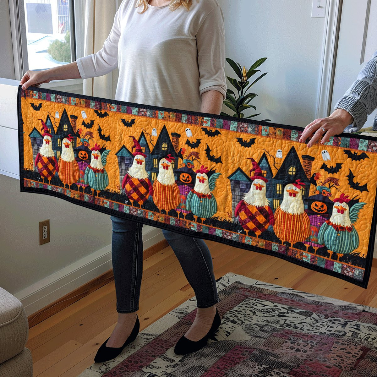 Spooky Farmyard Table Runner - Made to Order TABLE928