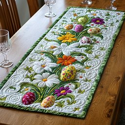 Spring Renewal Table Runner - Made to Order TABLE928