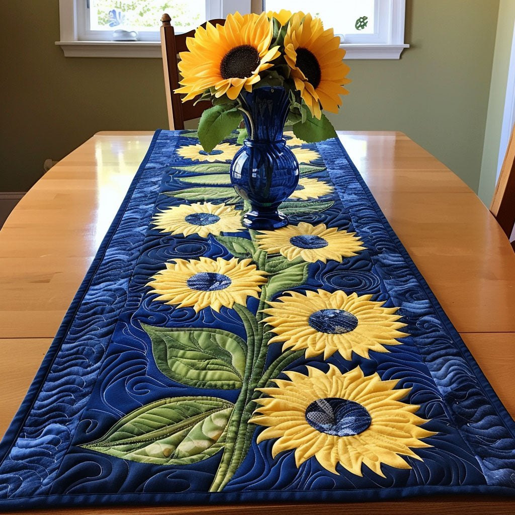 Sunflower Ocean Serenity Table Runner - Made to Order TABLE928