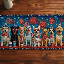 Stars and Paws Table Runner - Made to Order TABLE928