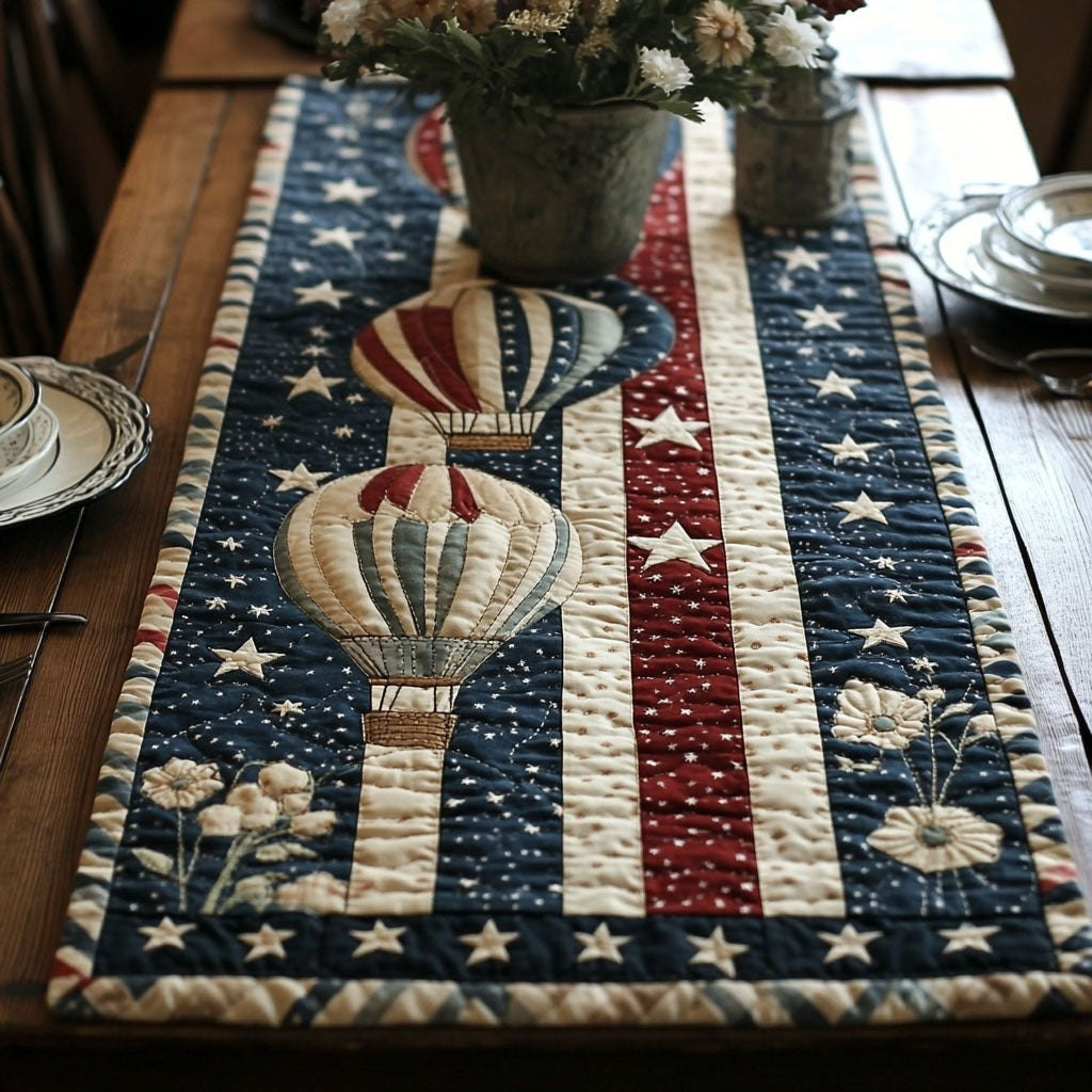 Stars Stripes Delight Table Runner - Made to Order TABLE928