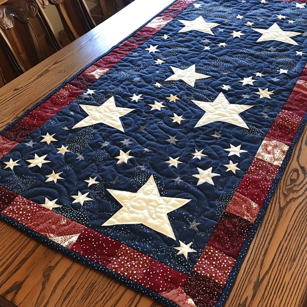 Star Path Table Runner - Made to Order TABLE928