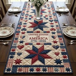 Star Heritage Table Runner - Made to Order TABLE928