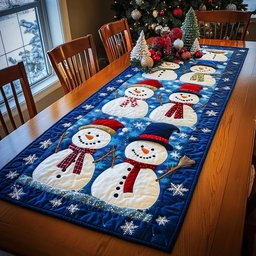 Snowflake Sparkle Table Runner - Made to Order TABLE928
