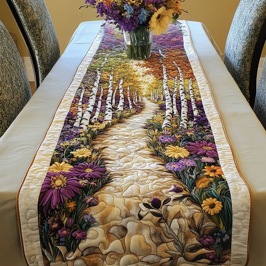 Stone Petal Lane Table Runner - Made to Order TABLE928