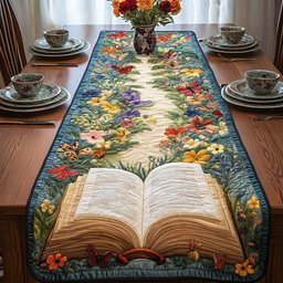 Story Garden Table Runner - Made to Order TABLE928
