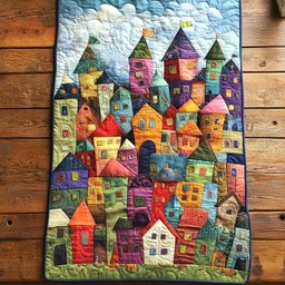 Street Life Table Runner - Made to Order TABLE928