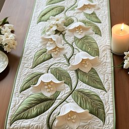 Spring Veil Table Runner - Made to Order TABLE928