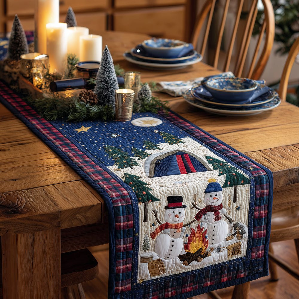 Snowbound Campsite Table Runner - Made to Order TABLE928