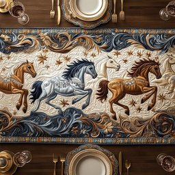 Starry Hooves Table Runner - Made to Order TABLE928