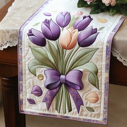 Springtime in Bloom Table Runner - Made to Order TABLE928