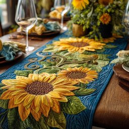 Sunflower Haven Table Runner - Made to Order TABLE928
