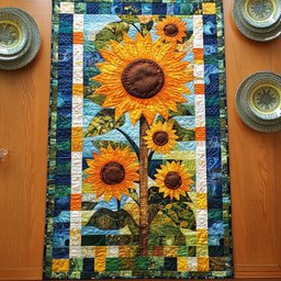 Sun Blossom Table Runner - Made to Order TABLE928