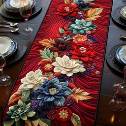 Succulent Sanctuary Table Runner - Made to Order TABLE928