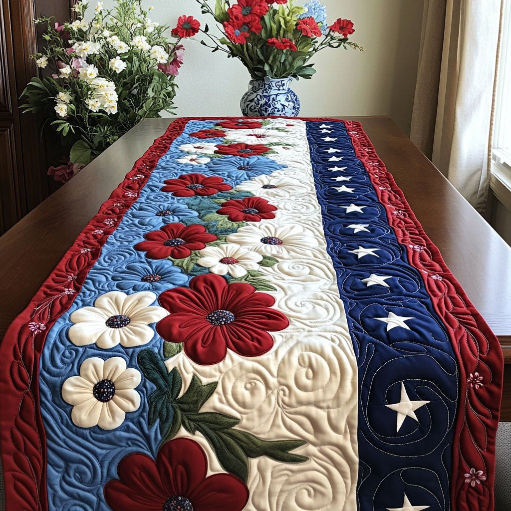 Stars and Stripes Forever Table Runner - Made to Order TABLE928