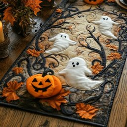 Spooky Jitters Table Runner - Made to Order TABLE928