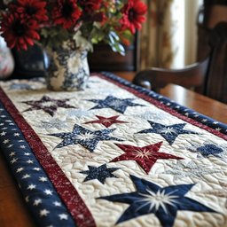 Soaring Stars Table Runner - Made to Order TABLE928