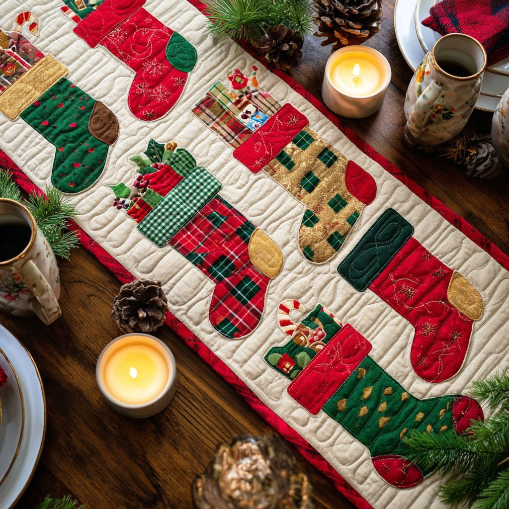 Silent Carol Table Runner - Made to Order TABLE928