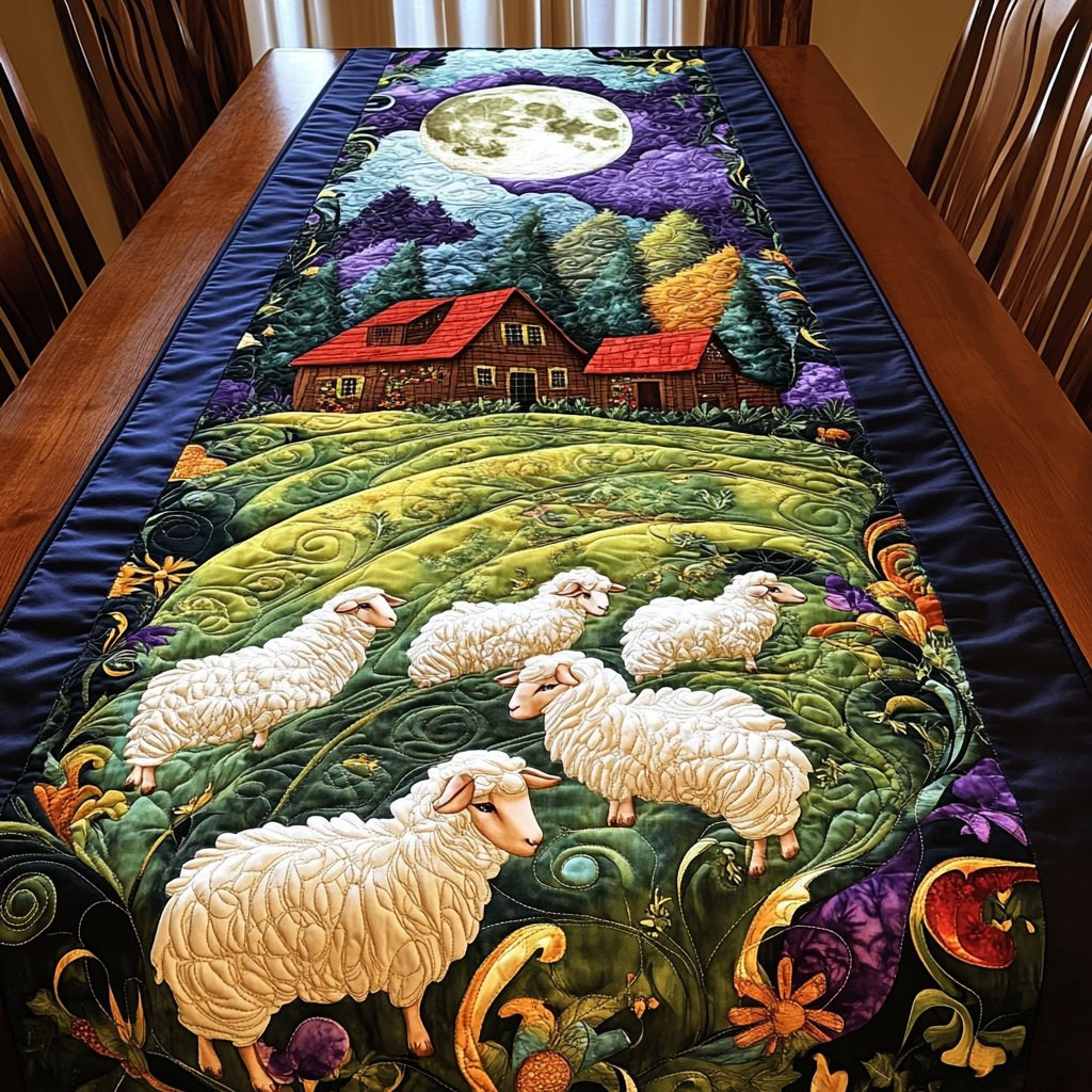 Sheepish Bliss Table Runner - Made to Order TABLE928