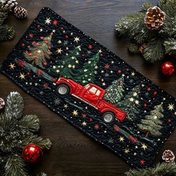 Silent Night Joy Table Runner - Made to Order TABLE928