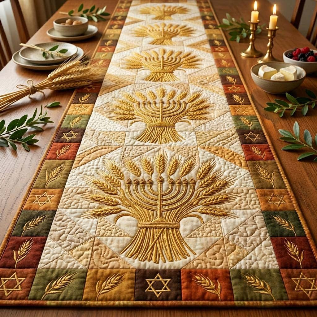Seven Lights Harvest Table Runner - Made to Order TABLE928