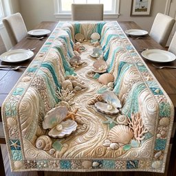 Seashell Cove Table Runner - Made to Order TABLE928